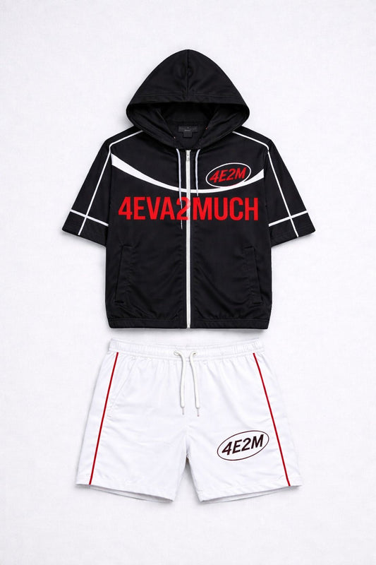 Hooded Short Set