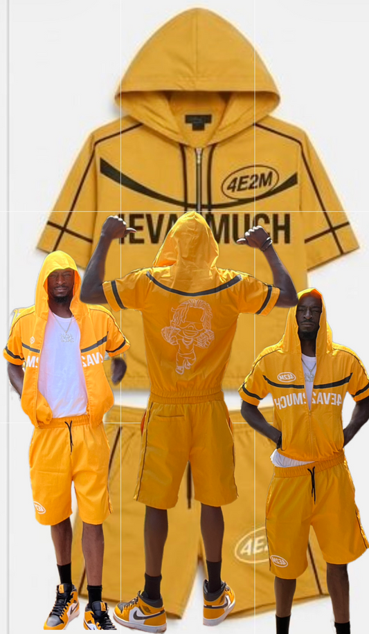 Hooded Short Set